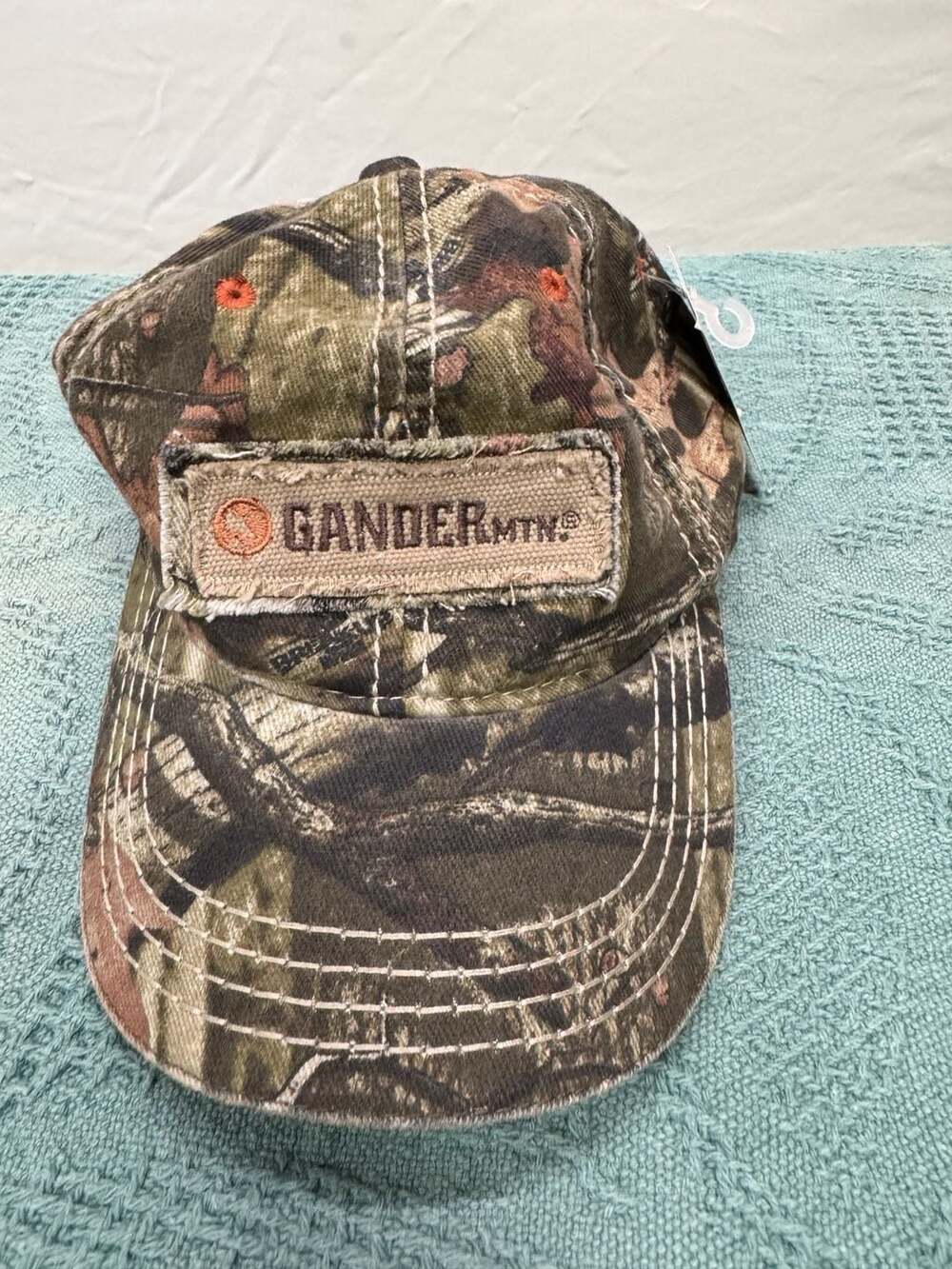 Gander Mountain Mossy Oak Camouflage Embroidered Adjustable Cap